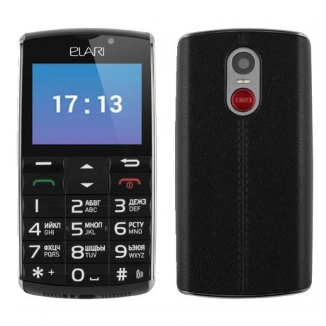 Мобильные телефоны Elari SafePhone Black - фото 5