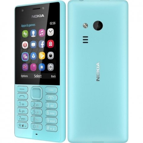 Мобильный телефон Nokia 216 dual sim Blue - фото 1