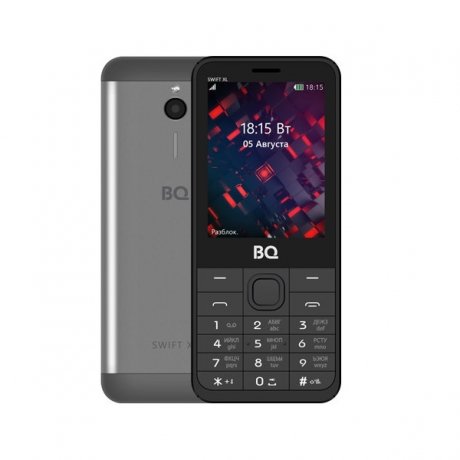 Мобильный телефон BQ Mobile 2811 Swift XL Dark Grey - фото 1