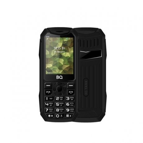 Мобильный телефон BQ Mobile BQ-2428 Tank Black - фото 1