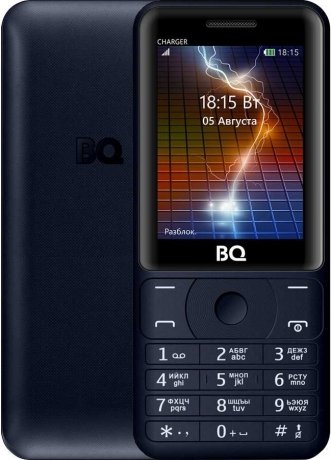 Мобильный телефон BQ Mobile 2425 Charger Dark Blue - фото 1