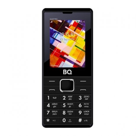 Мобильный телефон  BQ Mobile 2412 Quattro Black - фото 2