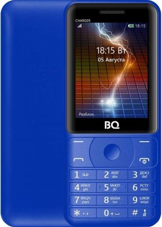 Мобильный телефон BQ Mobile 2425 Charger Blue - фото 1
