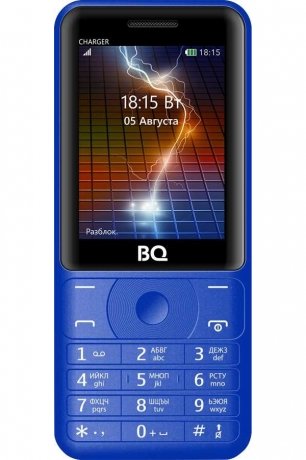 Мобильный телефон BQ Mobile 2425 Charger Blue - фото 2