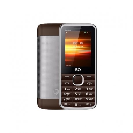 Мобильный телефон BQ Mobile 2426 Energy L Brown - фото 1