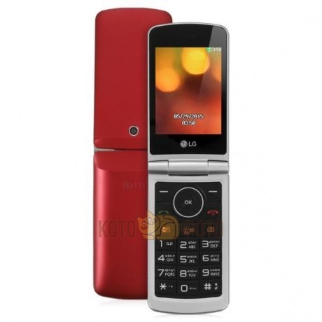 Мобильный телефон LG G360 Red - фото 1