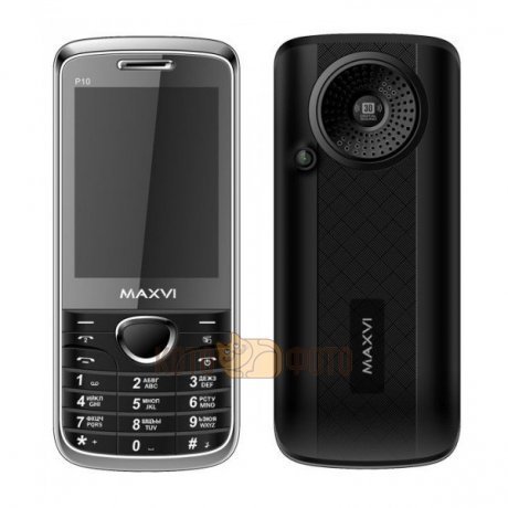 Мобильный телефон Maxvi P10 Black - фото 1