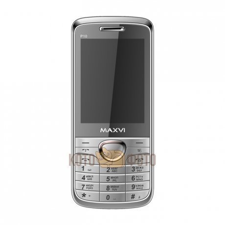 Мобильный телефон Maxvi P10 Silver - фото 3