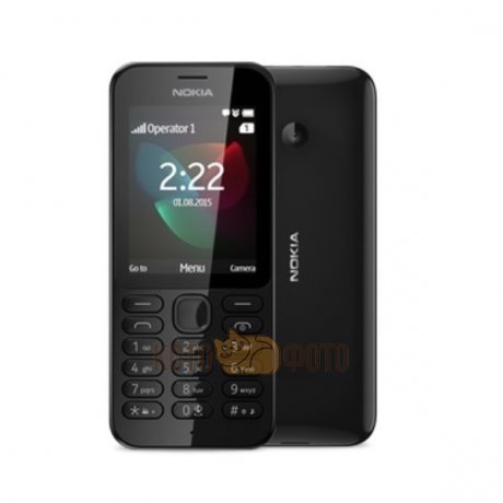 Мобильный телефон Nokia 222 DS Black - фото 1