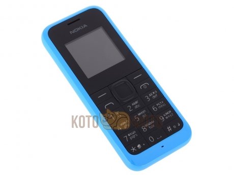 Мобильный телефон Nokia 105 DS Cyan - фото 2