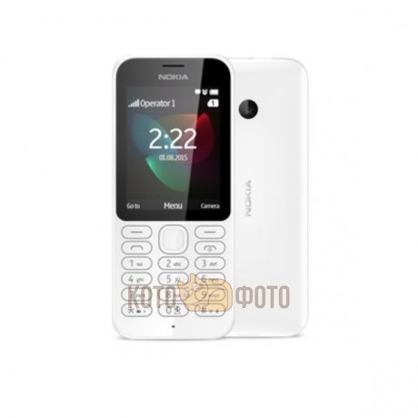 Мобильный телефон Nokia 222 White - фото 1