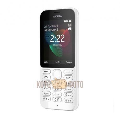 Мобильный телефон Nokia 222 White - фото 2
