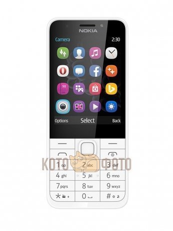 Мобильный телефон Nokia 230 DS White - фото 2