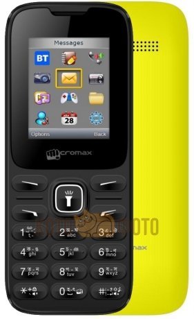 Мобильный телефон Micromax X401 Yellow - фото 1