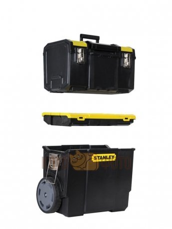 Ящик для инструментов Stanley Mobile Workcenter 3 в 1 1-70-326, с колесами - фото 3