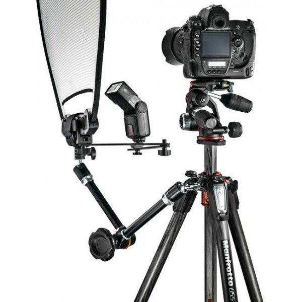 Штатив Manfrotto 055 ALU 3-S KIT 3W HEAD MK055XPRO3-3W штатив для камеры и смартфона для фото и видеосъемки tripod 3110 серебристый черный
