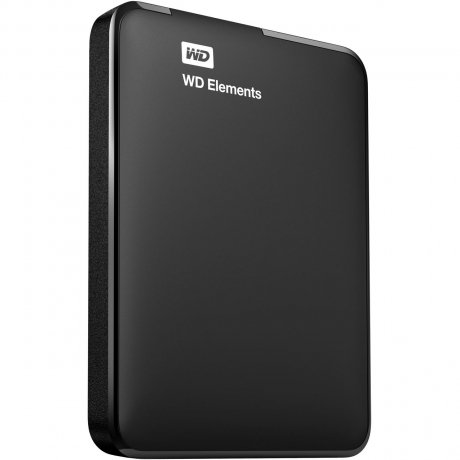 Внешний жесткий диск WD Elements Portable 1Tb (WDBUZG0010BBK-WESN) - фото 2