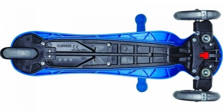 Самокат GLOBBER PRIMO Fantasy с 3 светящимися колесами RACING Navy Blue  - фото 4