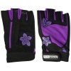 Перчатки для фитнеса 5106-VL, цвет: черный+фиолетовый, размер: L