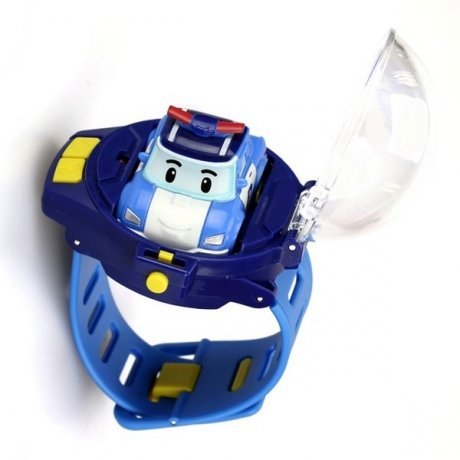 Игровой набор Silverlit Робокар Поли Часы с мини машинкой на ДУ (1/1 шт) - фото 3