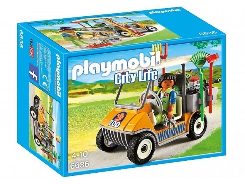 

Конструктор Playmobil Зоопарк: Автомобиль