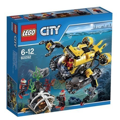 Конструктор Lego Город Глубоководная подводная лодка - фото 1