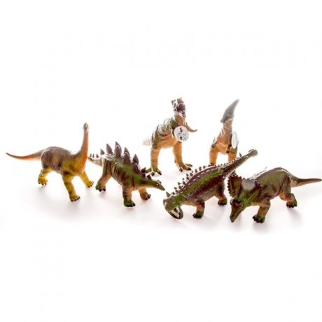 Фигурка мягкого динозавра в ассортименте 28-35 см SV3446 - фото 1