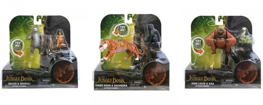 Игрушка Jungle Book Книга джунглей, 2 фигурки в блистере, в ассорт.