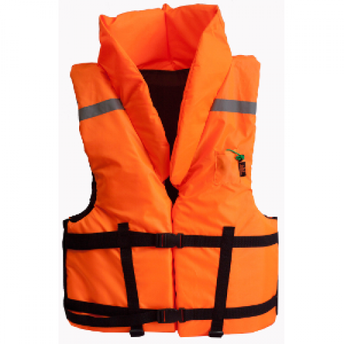 Жилет спасательный Таежник Каскад-1 Orange р.58-64 спасательные шипы для зимней рыбалки на пояс самоспасалки спасалки со свистком