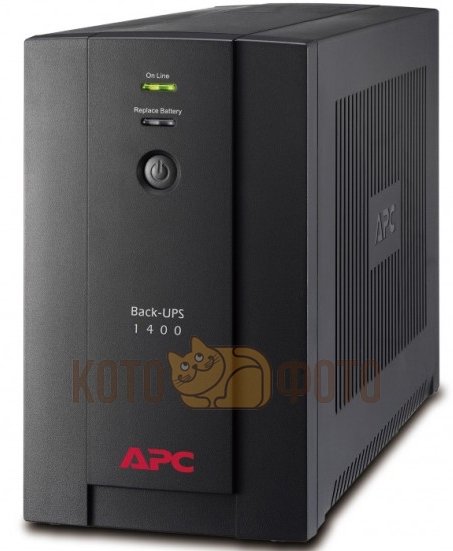 ИБП APC Back-UPS BX1400UI черный - фото 1