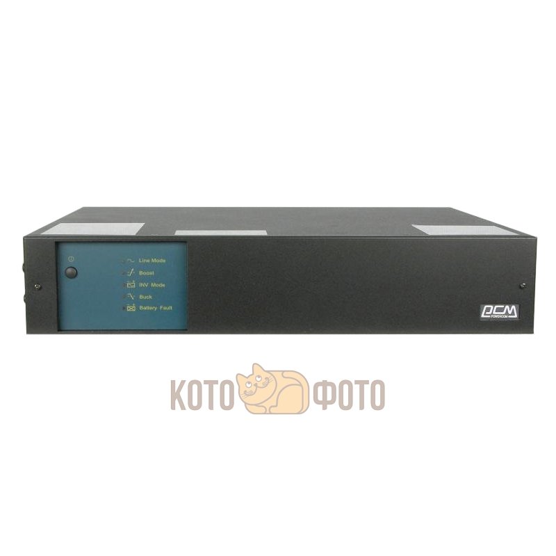 ИБП Powercom KIN-1200AP RM (2U) USB и RS-232 ибп powercom king pro rm kin 2200ap lcd 2200va