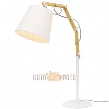 Настольный светильник Arte Lamp PINOCCIO A5700LT-1WH - фото 1