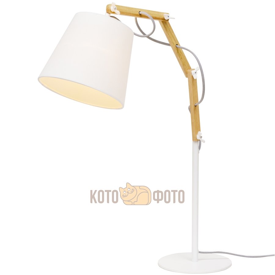 цена Настольная лампа Arte lamp Pinocchio A5700LT-1WH