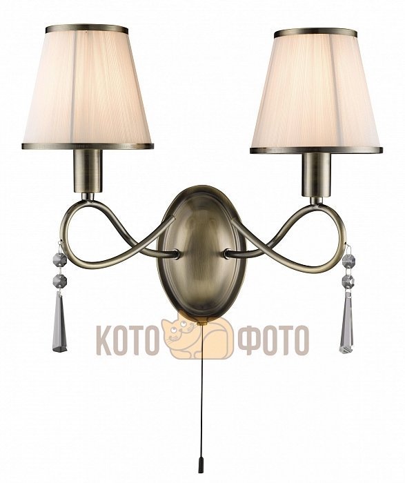 Бра (настенный светильник) Arte Lamp Logico A1035AP-2AB