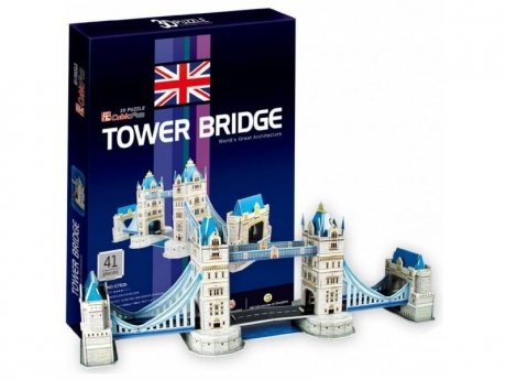 Игрушка 3D-пазл CubicFun Тауэрский Мост (Великобритания) - фото 1