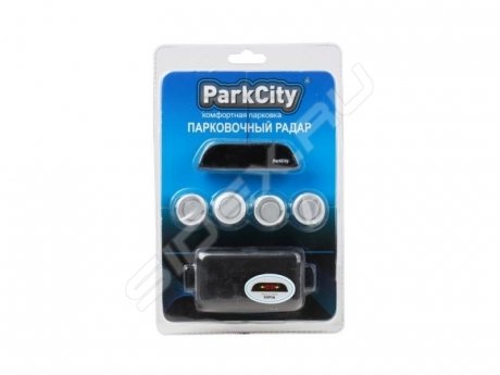 Парковочный радар ParkCity Sofia 418/202 Silver (Blister) - фото 2