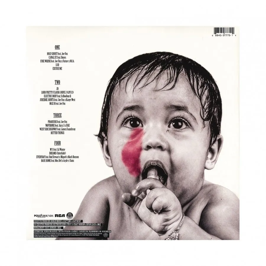 Виниловая Пластинка A$Ap Rockyat.Long.Last.A$Ap - фото 2