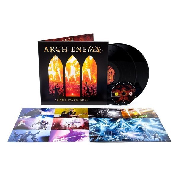 Виниловая пластинка Arch Enemy, As The Stages Burn! (2LP, DVD) (0889854139810) - фото 1