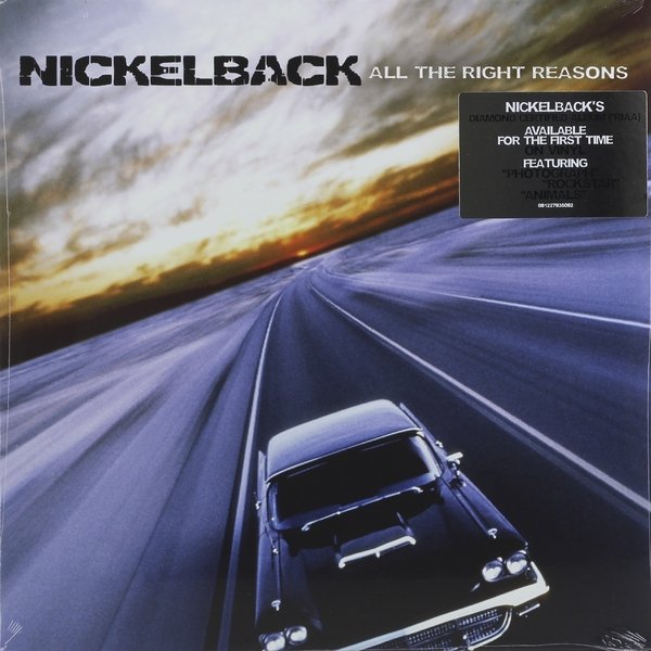 Виниловая пластинка Nickelback, All The Right Reasons (0081227935092)