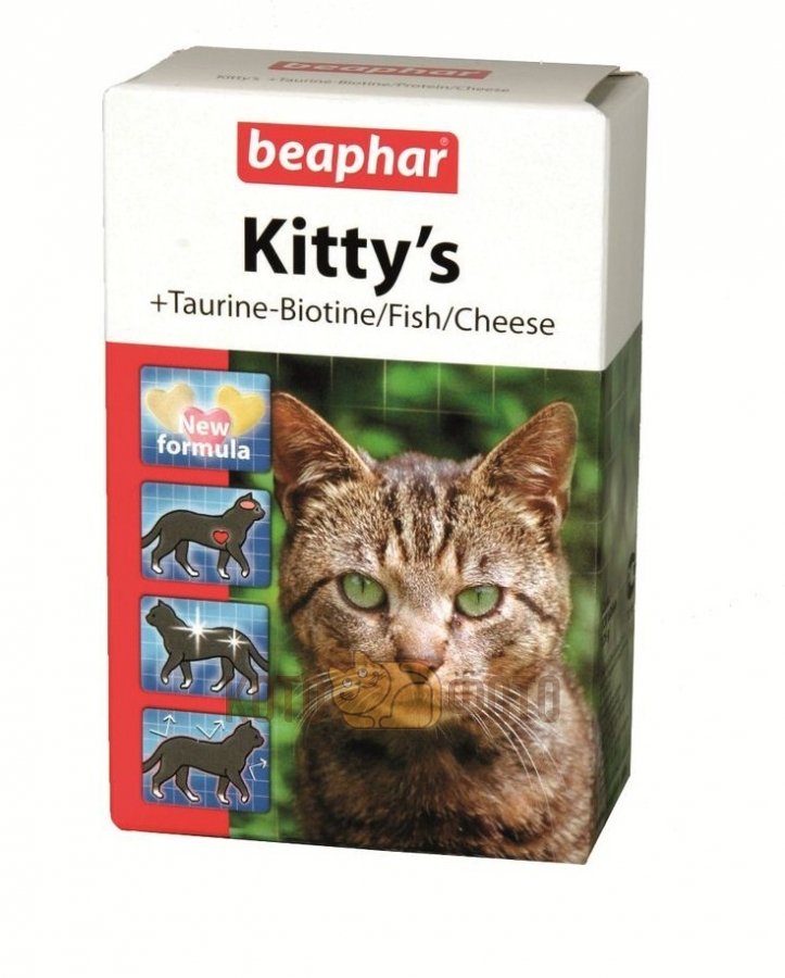 Beaphar Комплекс витаминов для кошек (Kittys Mix),180шт (12506)