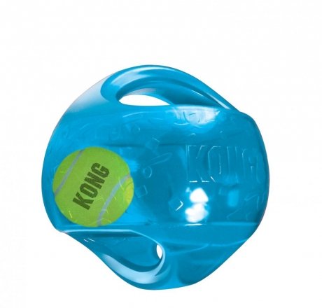 Kong игрушка для собак Джумблер Мячик 14 см средние и крупные породы, синтетическая резина - фото 2