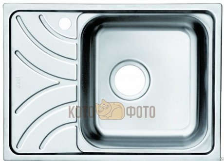 Мойка для кухни нержавеющая сталь, полированная, чаша справа Iddis Arro ARR60PRi77 - фото 1