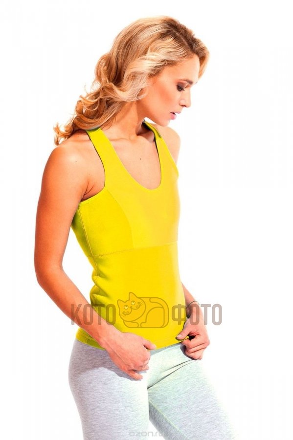 Майка для похудения Bradex Body Shaper, размер L (жёлтый) от Kotofoto