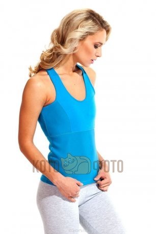 Майка для похудения Bradex Body Shaper, размер ХL (голубой) - фото 3