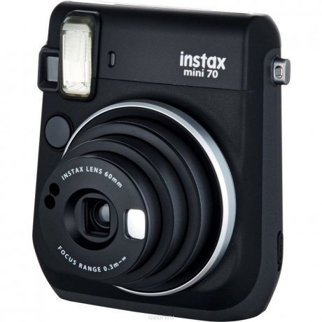 Фотокамера моментальной печати Fujifilm Instax 70 Mini Black - фото 1