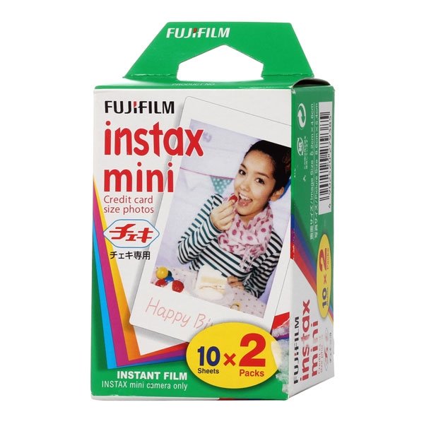 Картридж FUJIFILM Colorfilm Instax MINI Glossy кассета 20 листов для камер Mini (8.6x5.4см)