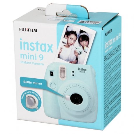 Фотокамера моментальной печати Fujifilm Instax Mini 9 Ice Blue - фото 5