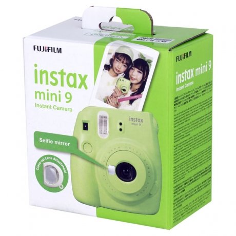 Фотокамера моментальной печати Fujifilm Instax Mini 9 Lime - фото 5