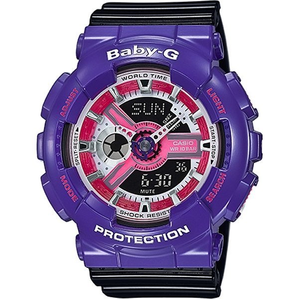 Наручные часы Casio Baby-G BA-110NC-6A, цвет цветной - фото 1