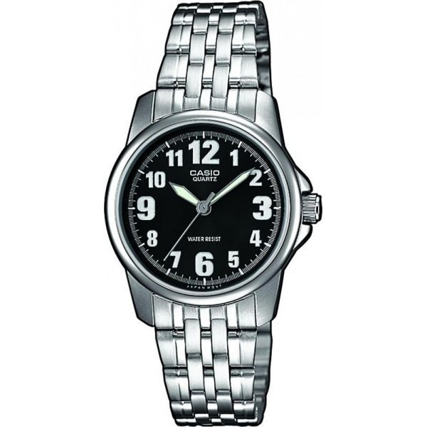 Наручные часы Casio Standart LTP-1260PD-1B, цвет серебряный - фото 1